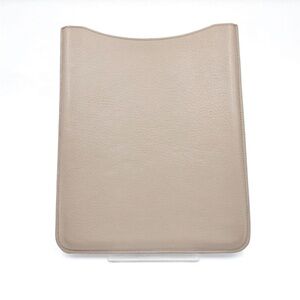 Chanel Authentic tan leather IPad case
